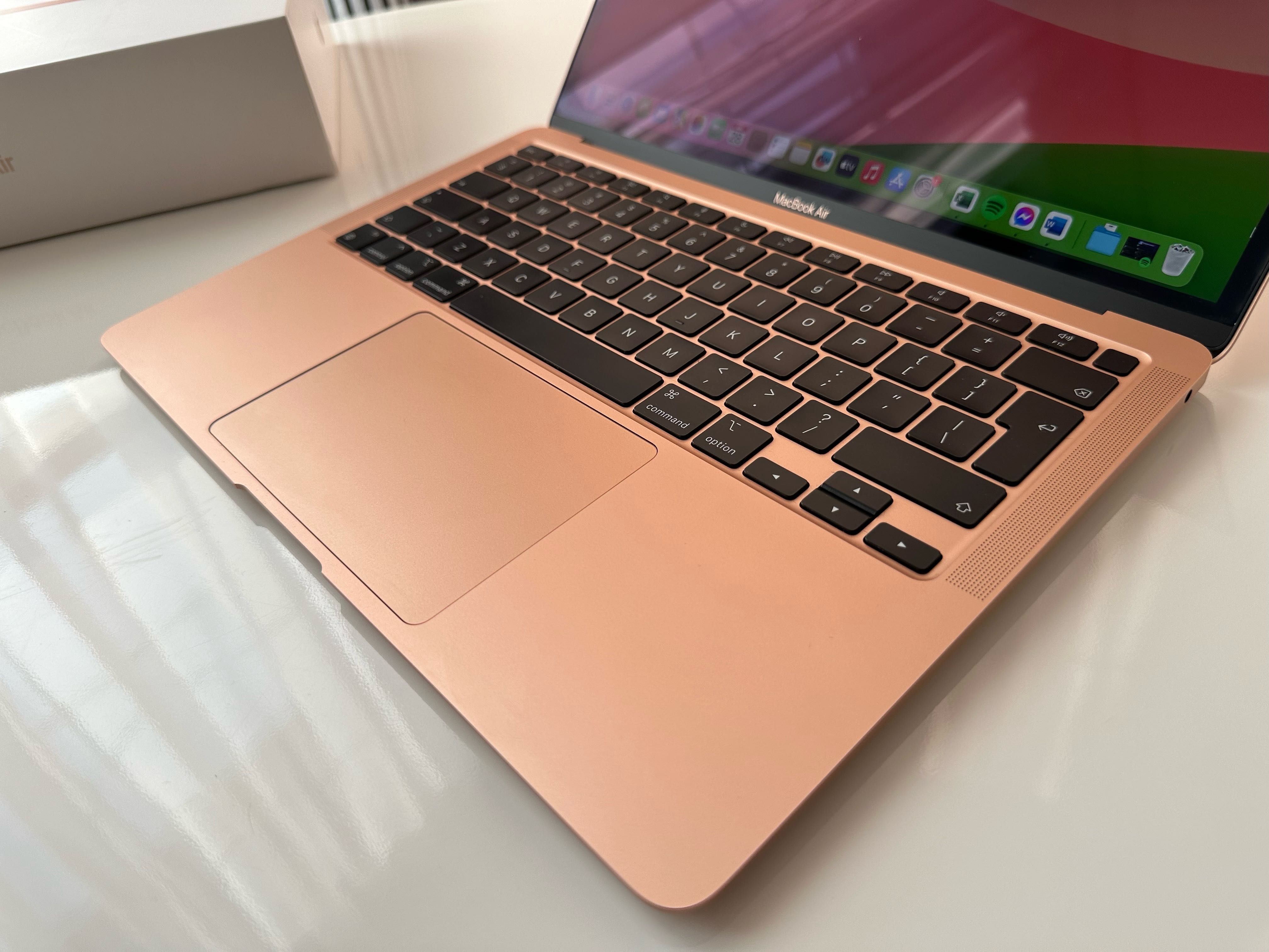 MacBook Air M1 bateria 100% Gwarancja do 06.11.2024/Rose Gold