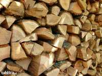 Drewno opałowe i kominkowe, sezonowane, połupane, z dostawą