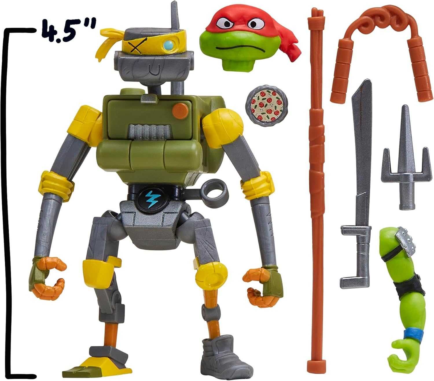 Teenage Mutant Ninja Turtles - Mutacje Mix And Match-Figurka Metalhead