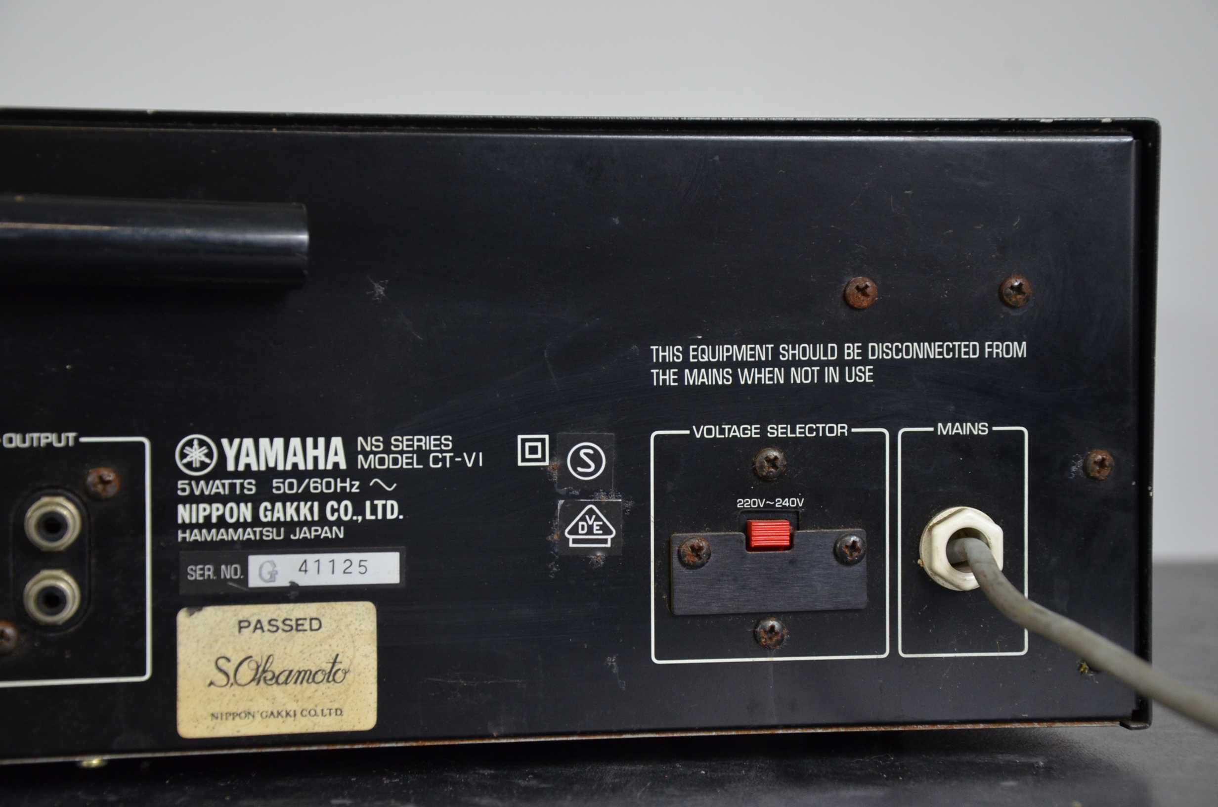 TUNER YAMAHA CT-VI Stereo vintage okazja