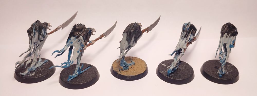 5x GLAIVEWRAITH STALKERS Nighthaunt Warhammer Aos