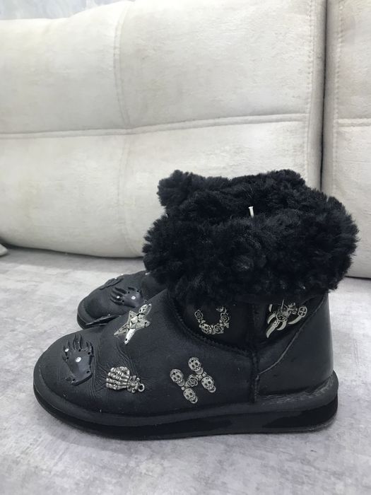 Уги сапоги натуральна шкіра теплі