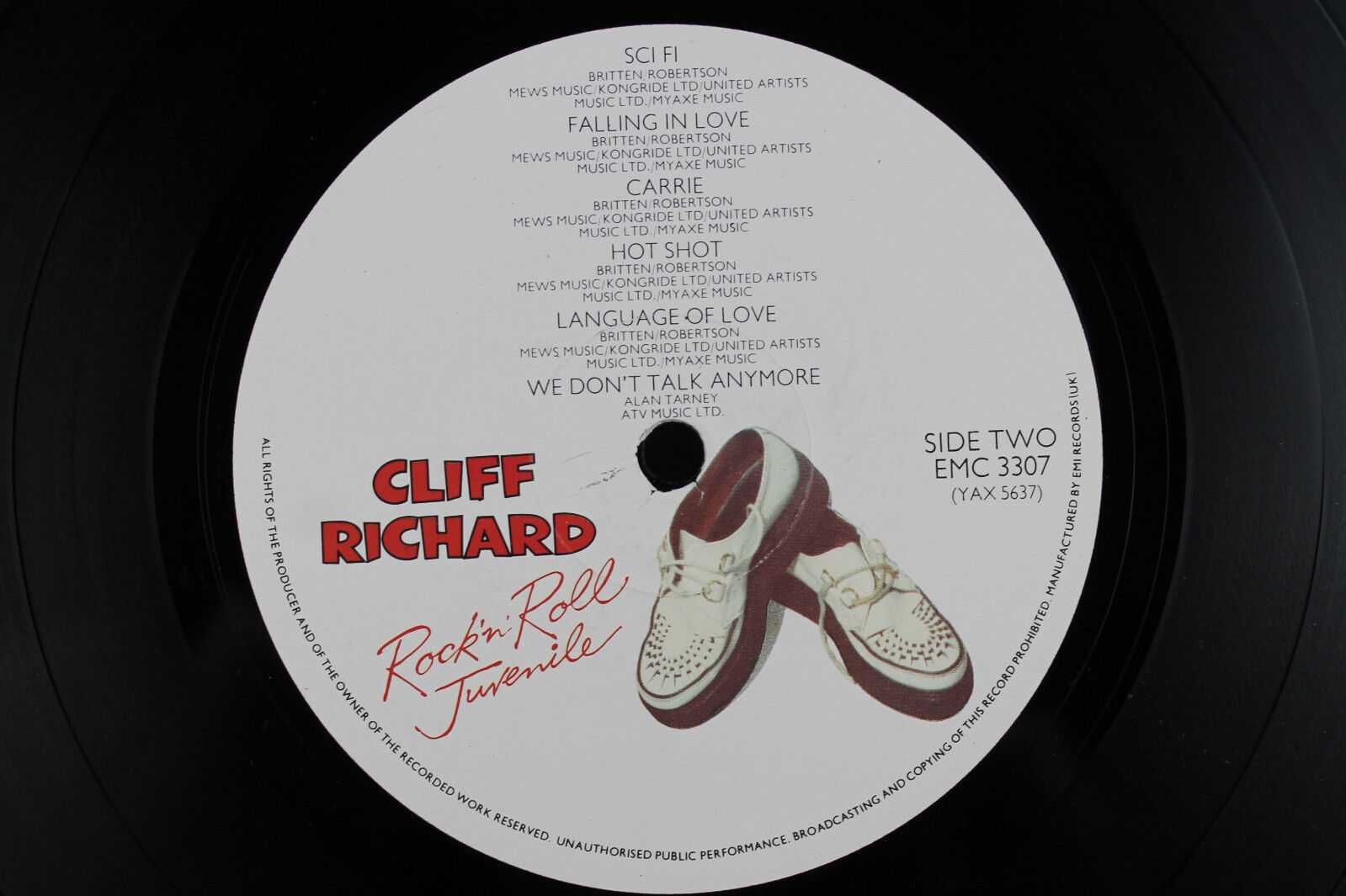 Vinyl Cliff Richard - Rock'n Roll Juvenile - LP - 1979 - EMI винил