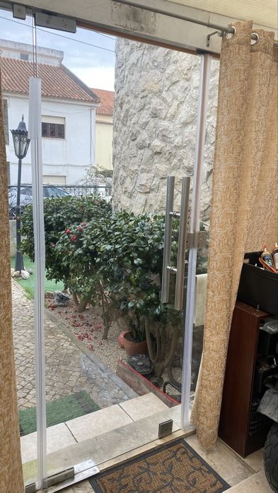 Portas vidro  loja