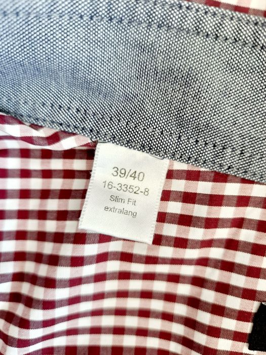 Koszula męska Walbusch slim fit r.39/40#nowa