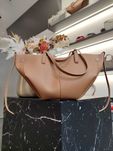 Сумка Polene Cyme Mini Edition Textured Camel