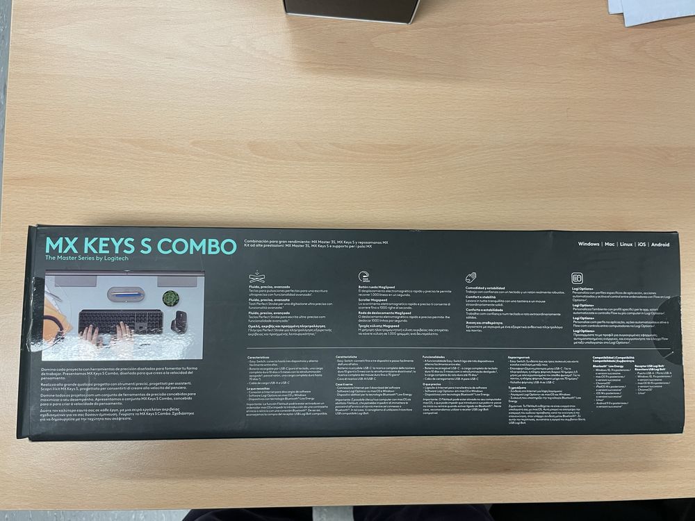 Vendo combo logitech mx keys s
