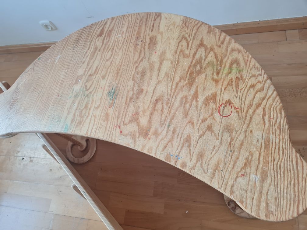 Bujak drewniany 3w1 WoodforKids Leo L