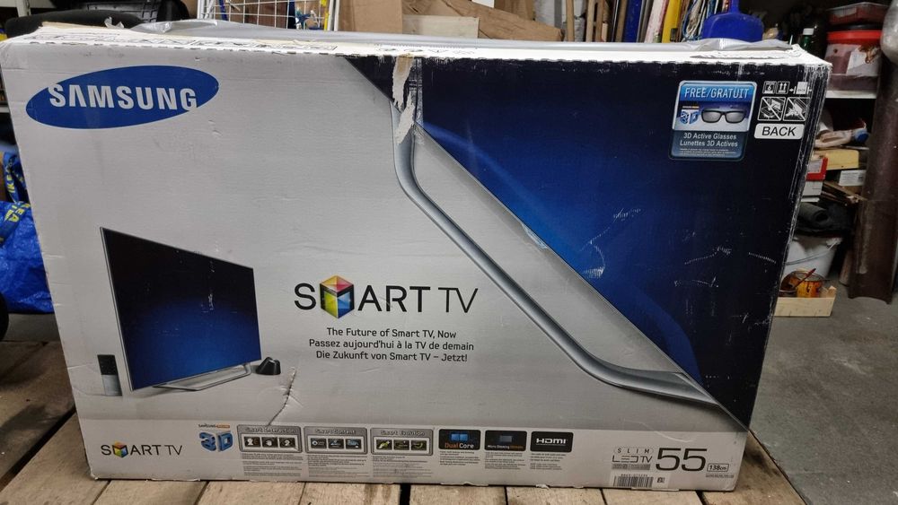SAMSUNG LED Smart TV 3D okulary ue55es8000s najwysza klasa!