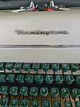 Máquina de escrever Remington Rand Super-Riter (anos 50)
