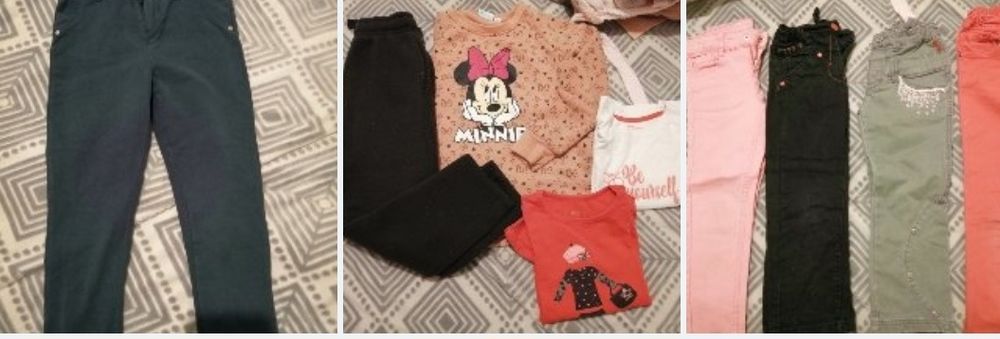 Lote de roupa de inverno de menina 4-5anos