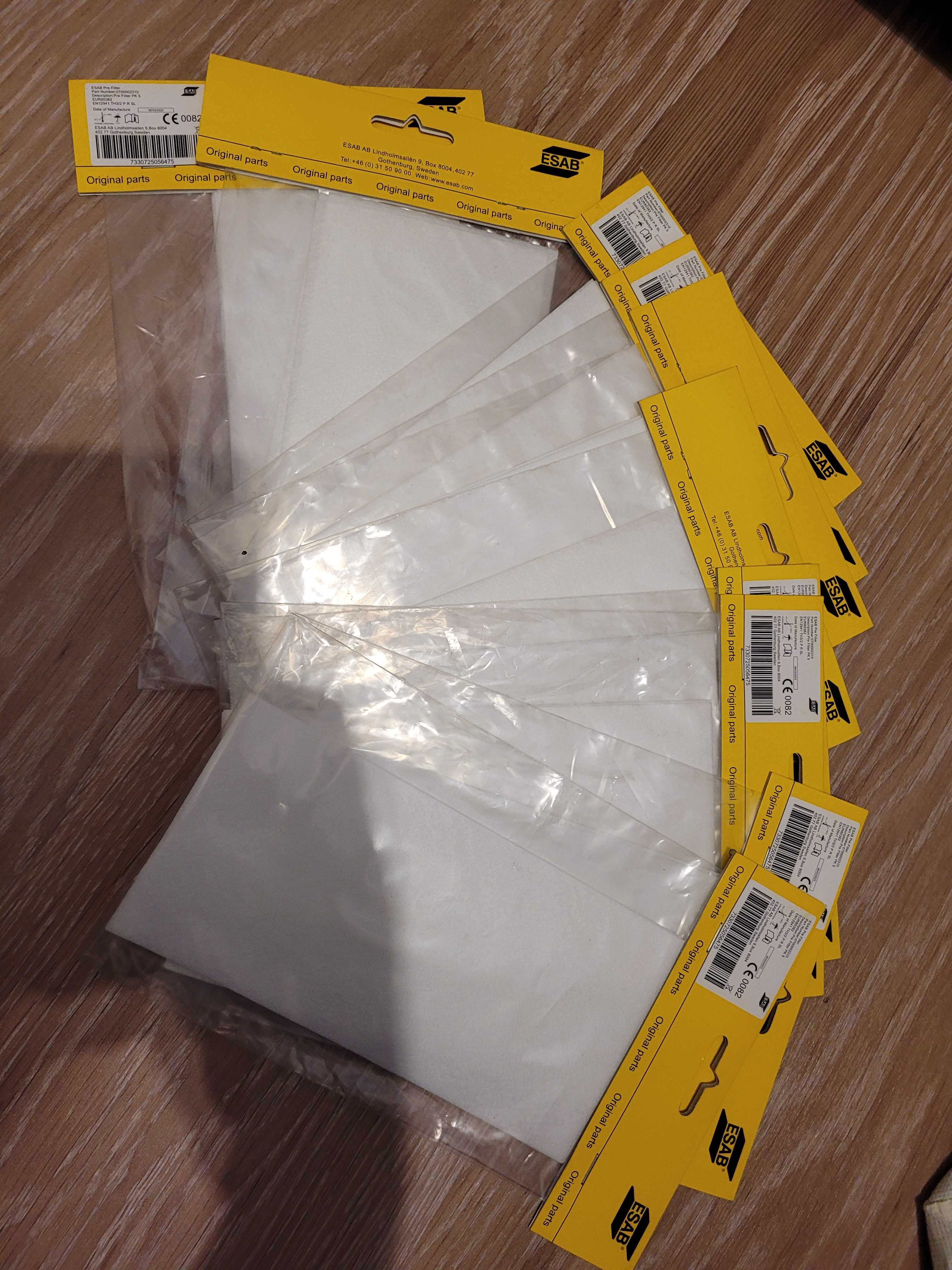 Esab filtry główne P3 x10 oraz wstępne x10