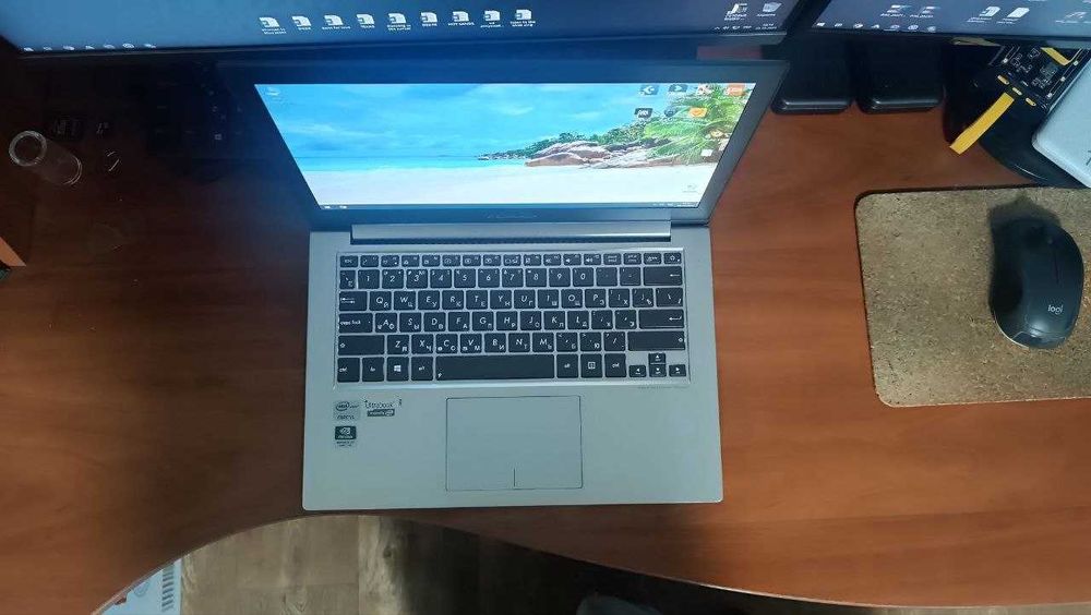 Asus ZenBook UX32V  Core i5-3317U\10GB\480GB\NVIDIA GeForce GT620M 1GB