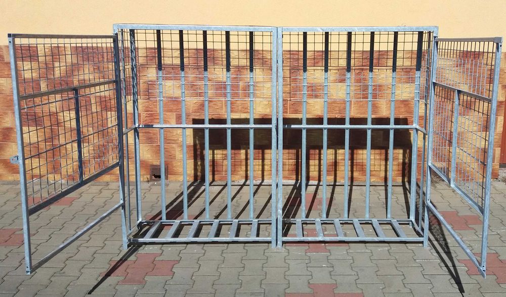 * Kontener na butle gazowe propan butan 33kg kosz K-6 siatka stojak