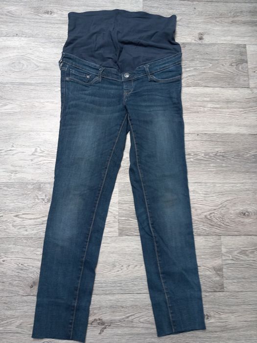 Spodnie ciążowe jeans h&m rozmiar 38