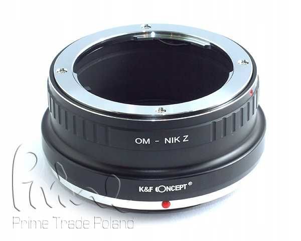 Adapter Olympus OM na NIKON-Z K&F Concept jakość ma znaczenie!