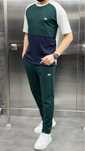 LACOSTE спортивный мужской костюм комлпект летний футболка шорты