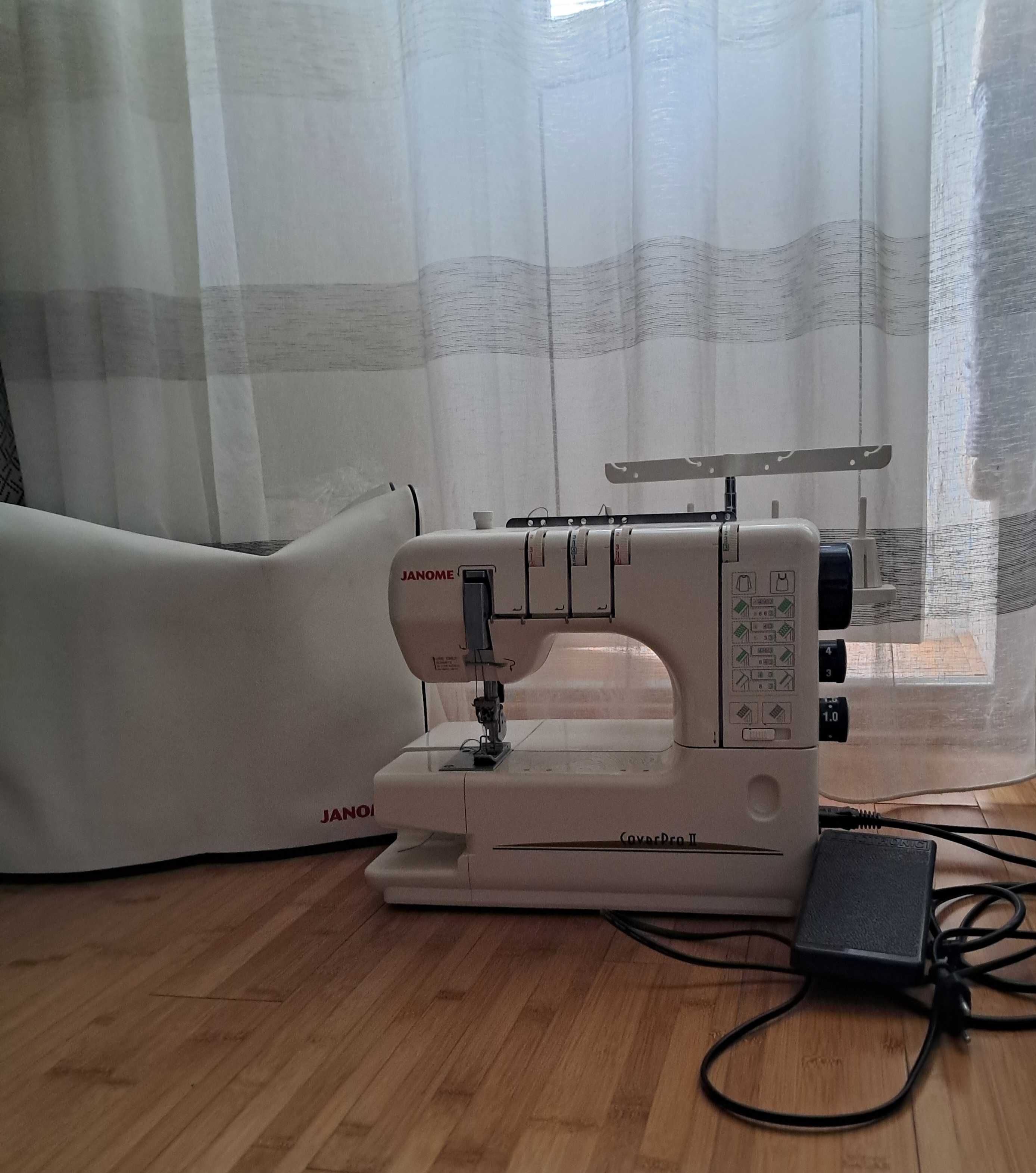 Розпошивальна машина janome cover pro 2000 cpx