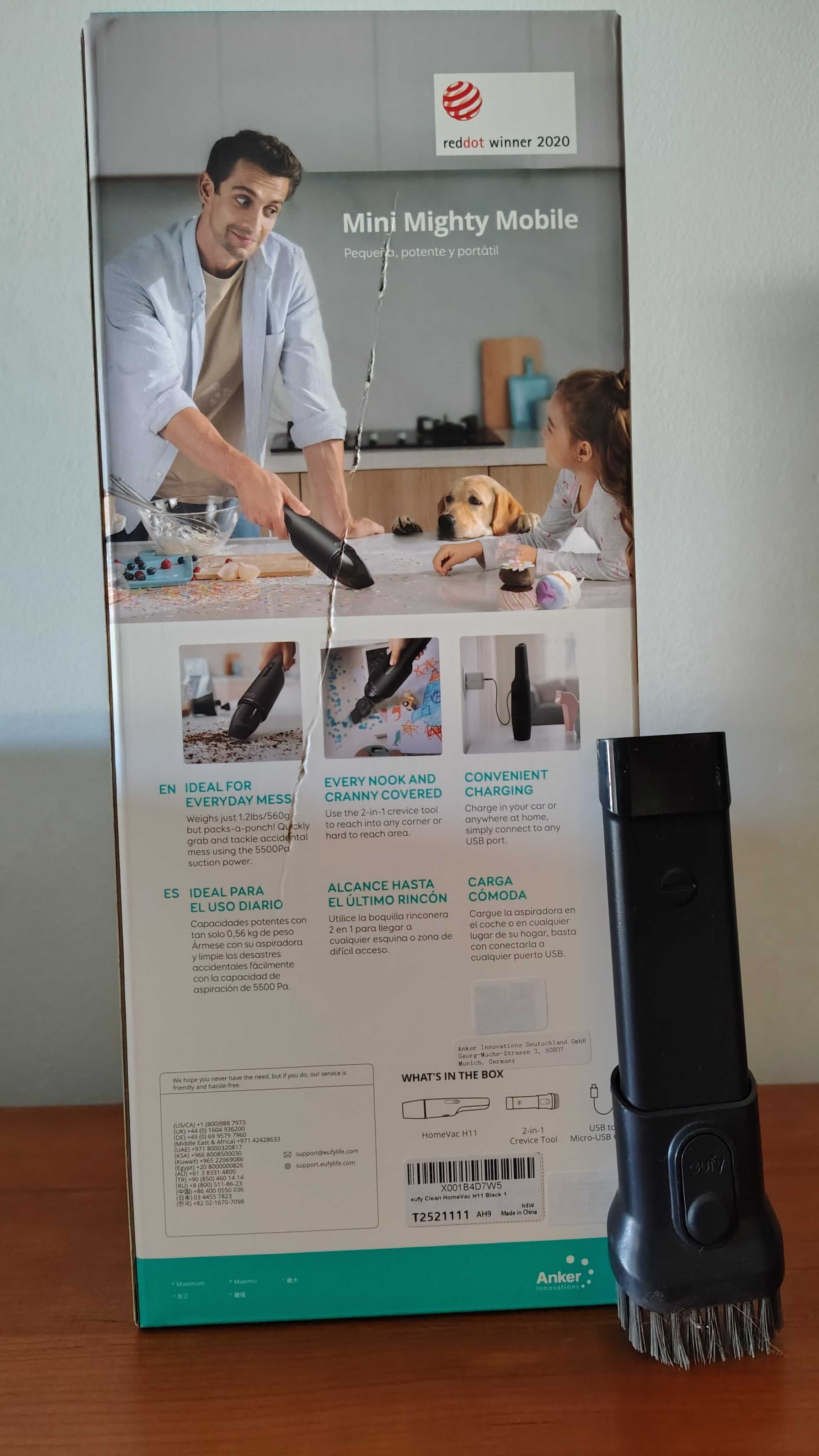 eufy HomeVac H11 Aspirador de mão sem fio