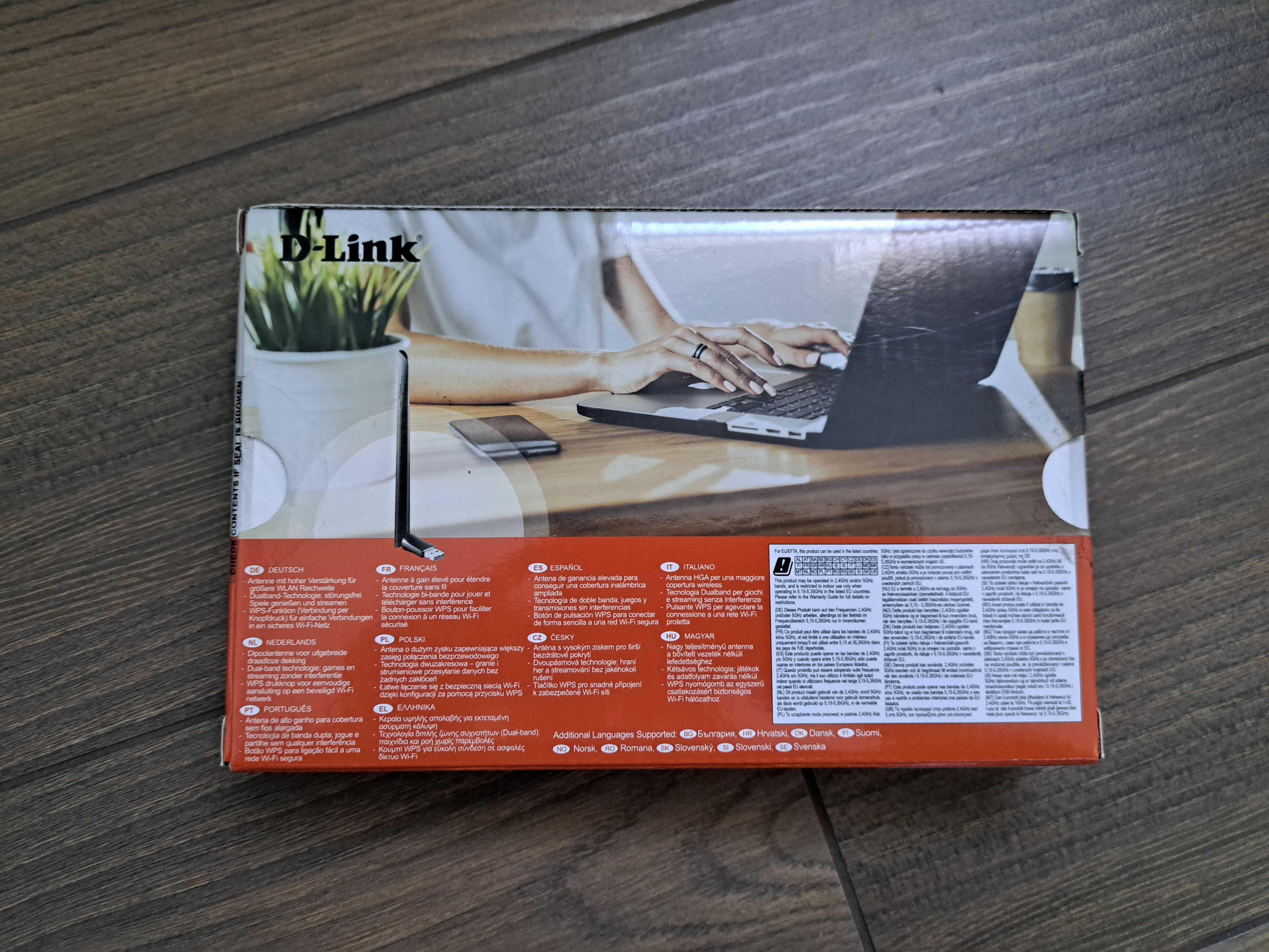 D-link DWA 172 wireless AC600 dual band usb adapter with signal plus