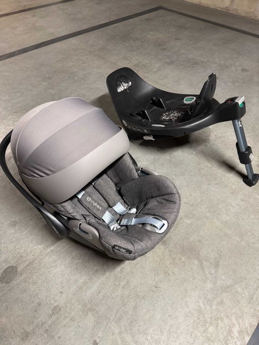 Fotelik/Nosidło Cybex Cloud+baza obrotowa I-SIZE Isofix dla niemowląt