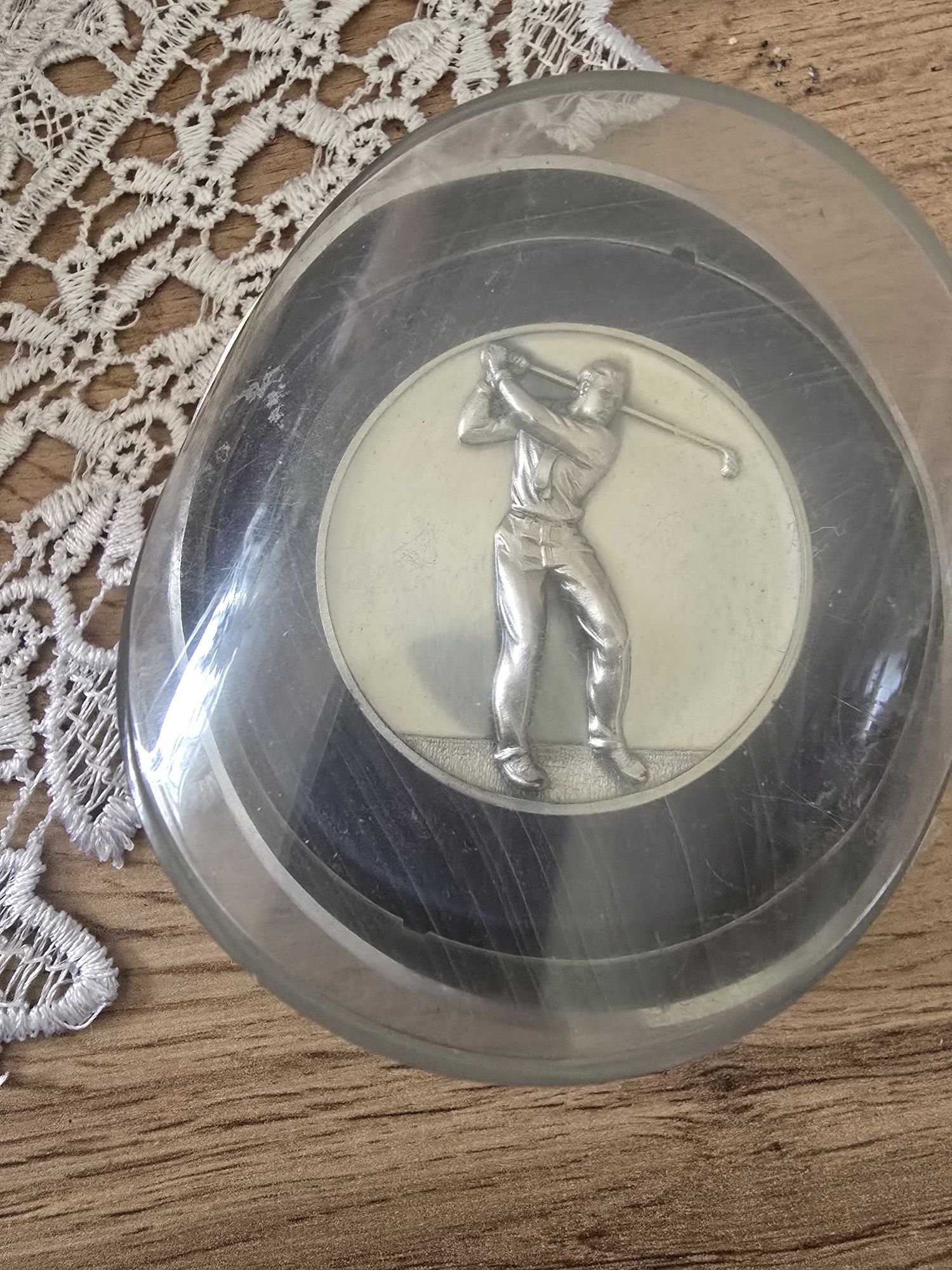 Srebrno-  medal 1986 rok
