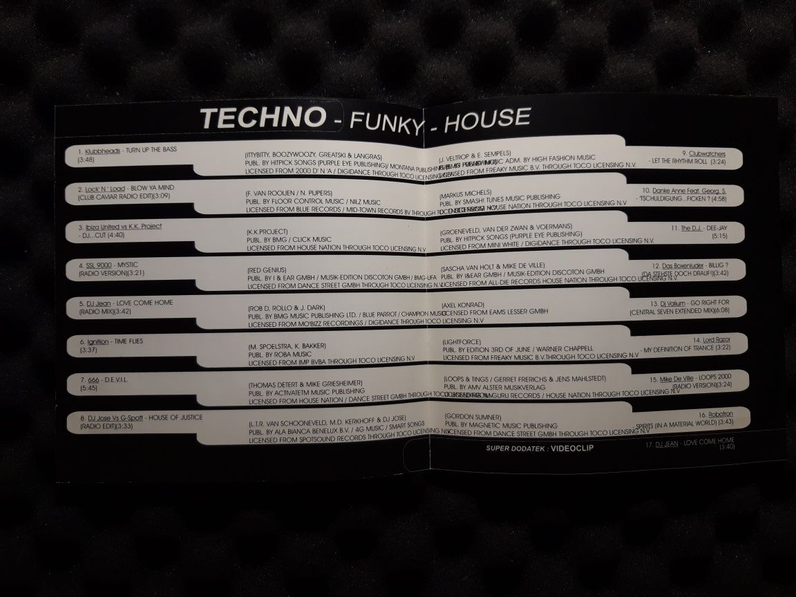 Techno - Funky - House (CD, 2000)