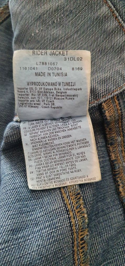 Męska kurtka jeansowa Katana LEE Rider Jacket XL