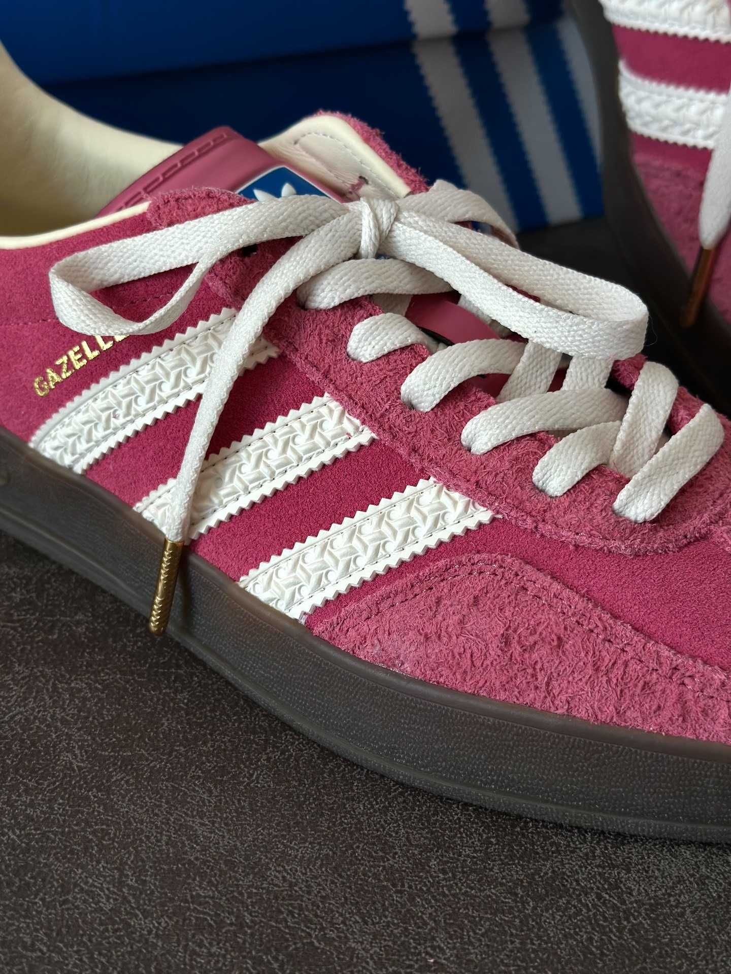 Buty codzienne adidas Gazelle Indoor Pink Espadryle R.37