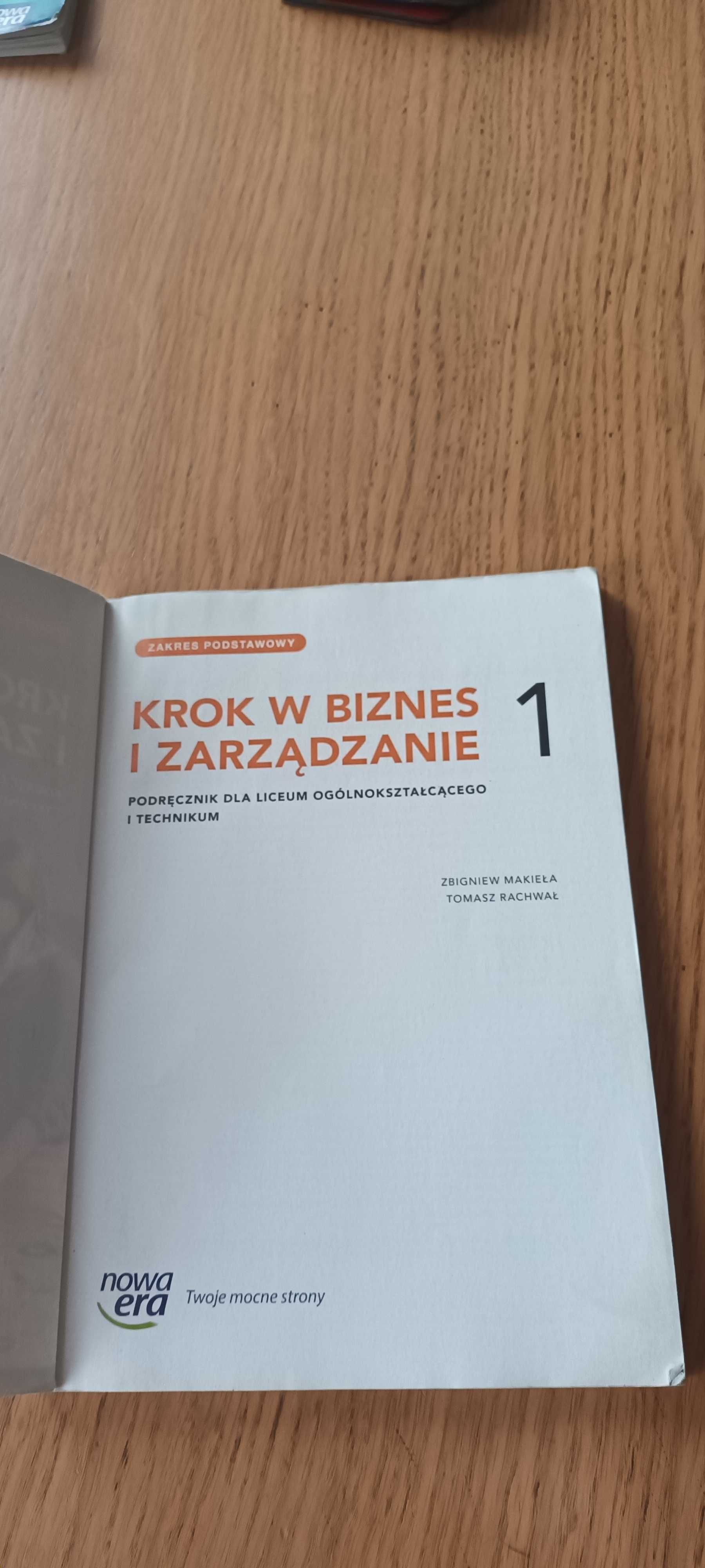 Biznes i zarządzanie klasa 1