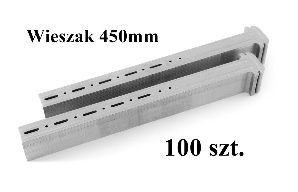 Wieszak KOTWOWY DO PODDASZY MOCNY 450mm grzybek 100szt. 1mm WYSYŁKA!