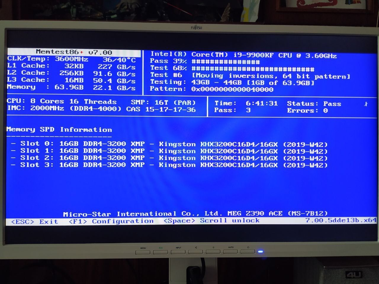 Пам'ять DDR4 Kingston HyperX hx432c16pb3/16 64Gb kit 16Gb x 4