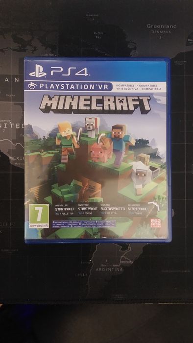 Minecraft PS4 VR