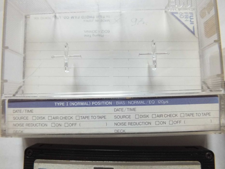 3szt. kaseta magnetofonowa MAXELL , FUJI FR-I 60, lata 80 New Romantic