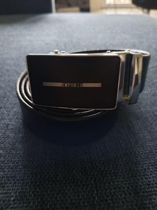 Pasek skórzany męski Emporio Armani 130 nowy