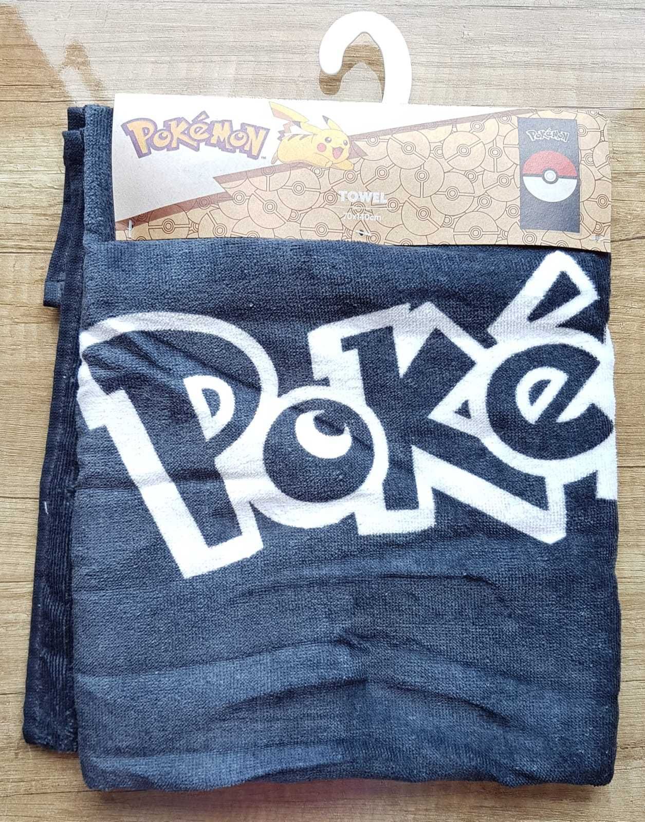 Pokemon ręcznik Pokeball oryginał plażowy dla dzieci 70x140 cm prezent