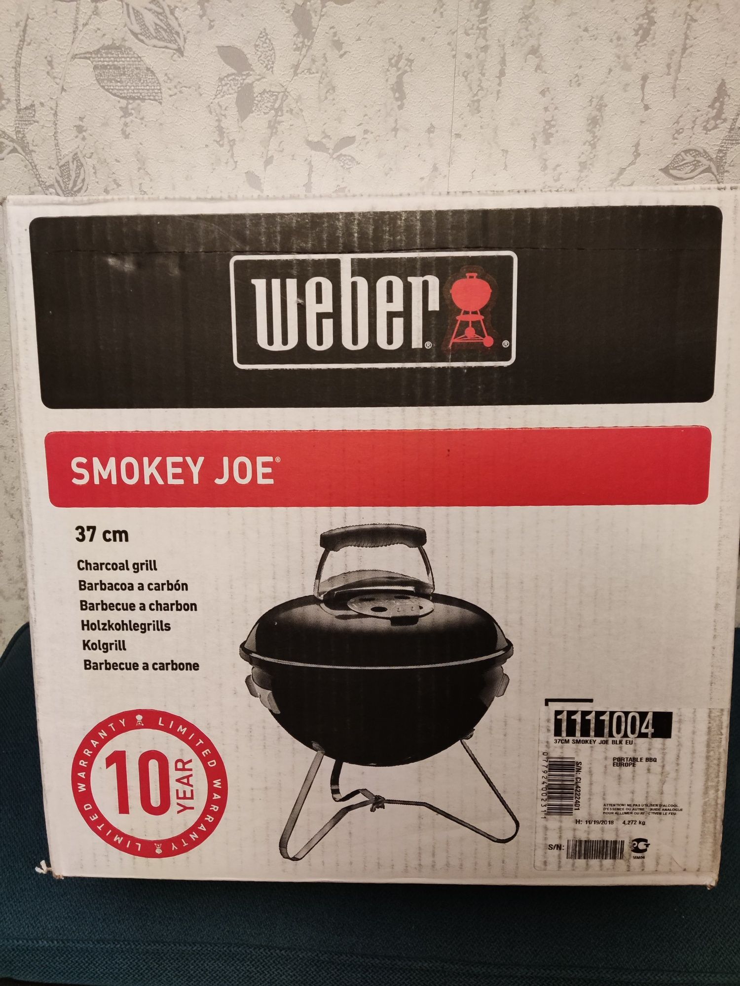 Smokey Joe Weber grill 37 cm