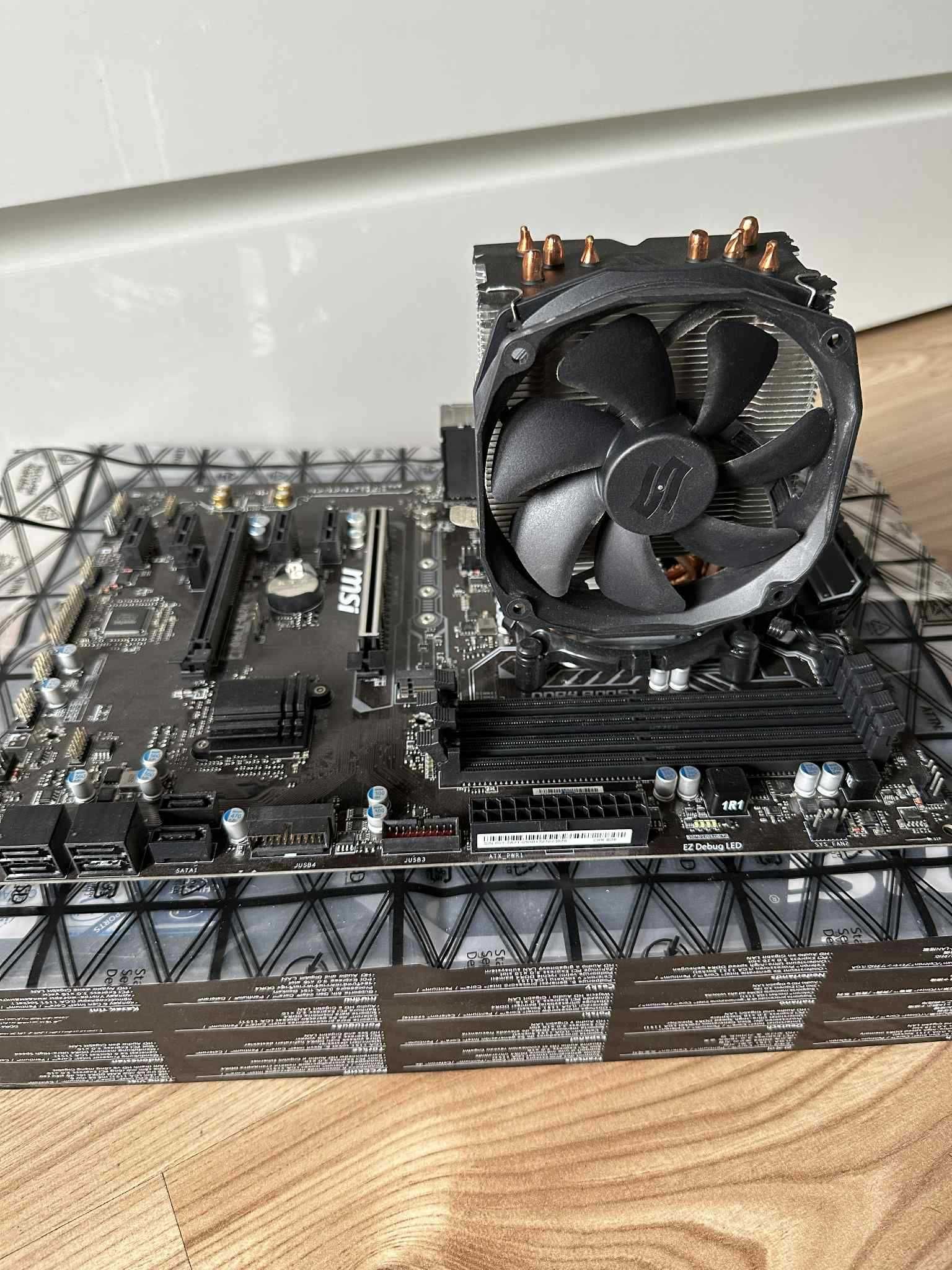 Intel i5-7600K z chłodzeniem plus płyta MSI H270-A PRO