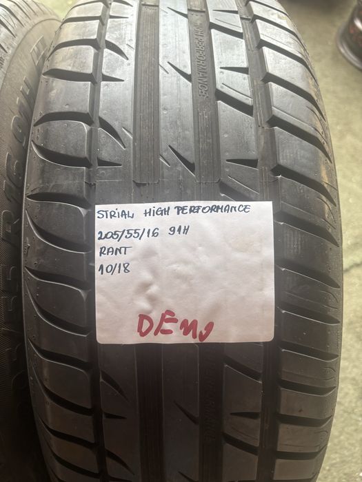 2x 205/55R16 91H STRIAL HIGH PERFORMANCE opoa letnia DEMO RANT