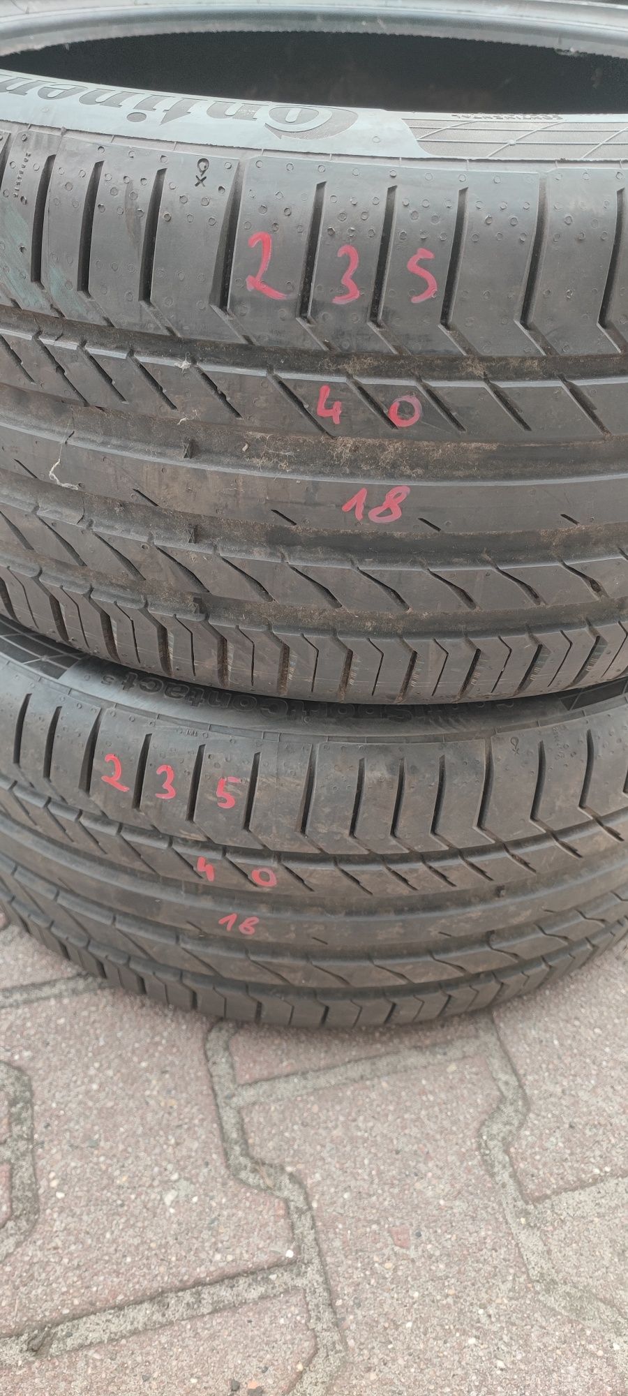 Opony 235/40r18 Continental conti sport contact 5