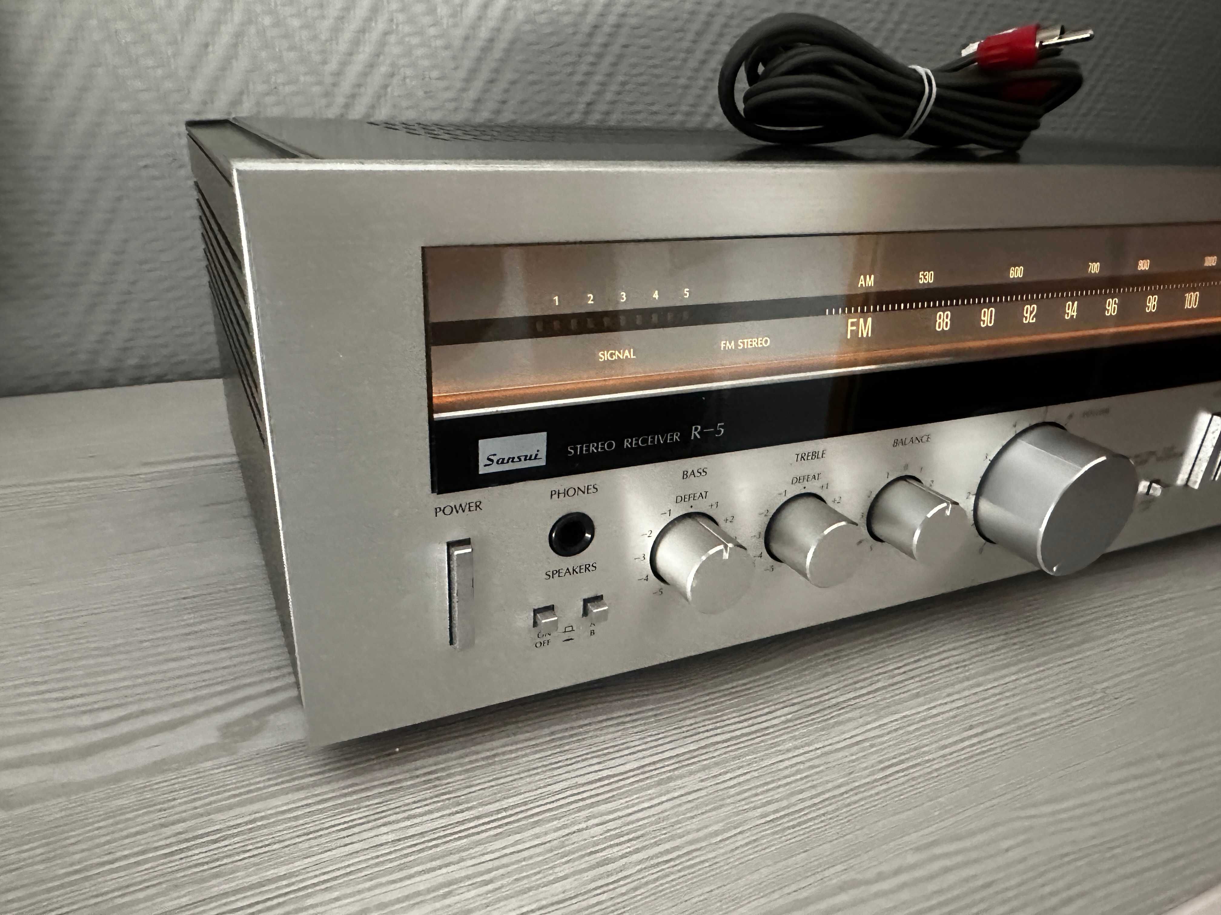 SANSUI R-5 Amplituner TOP Hi-Fi