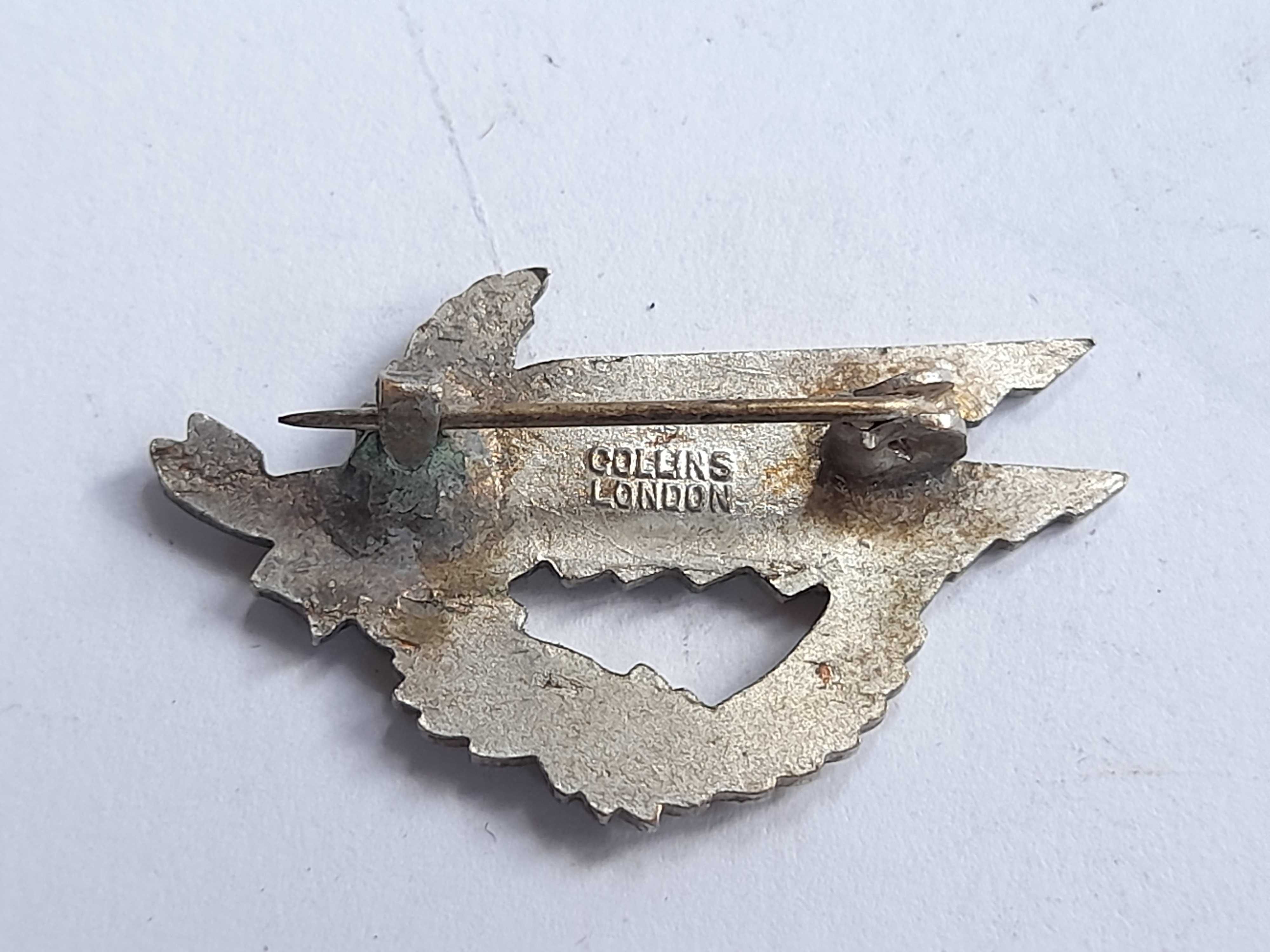 Odznaka 1 Brygada Strzelców PSZ miniatura oryginał (Collins London)
