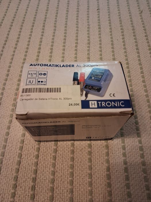 Carregador de bateria moto