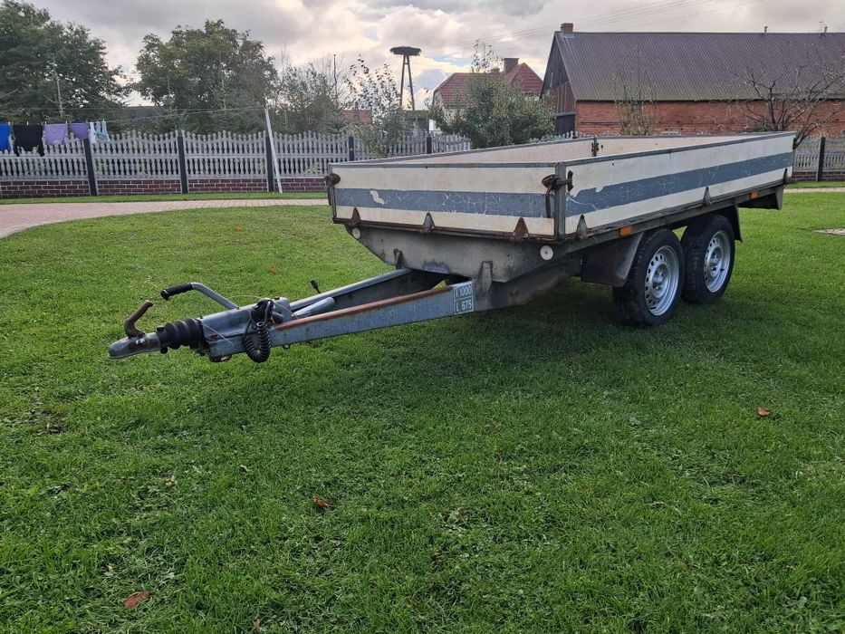 Sprzedam przyczepkę marki branderup dmc 1000kg z hamulcem najazdowym
W