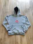 Vintage bluza Le Coq sportif hoodie szara unisex r. S