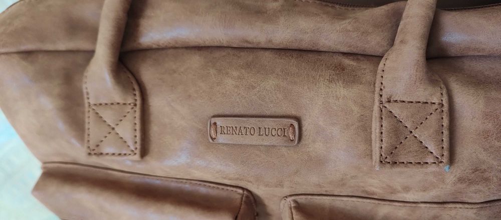 Сумка портфель. RENATO LUCCI. Вместительная !