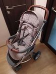 Прогулочная коляска Carrello Vista CRL-8505 Stone Beige Лен + дождевик