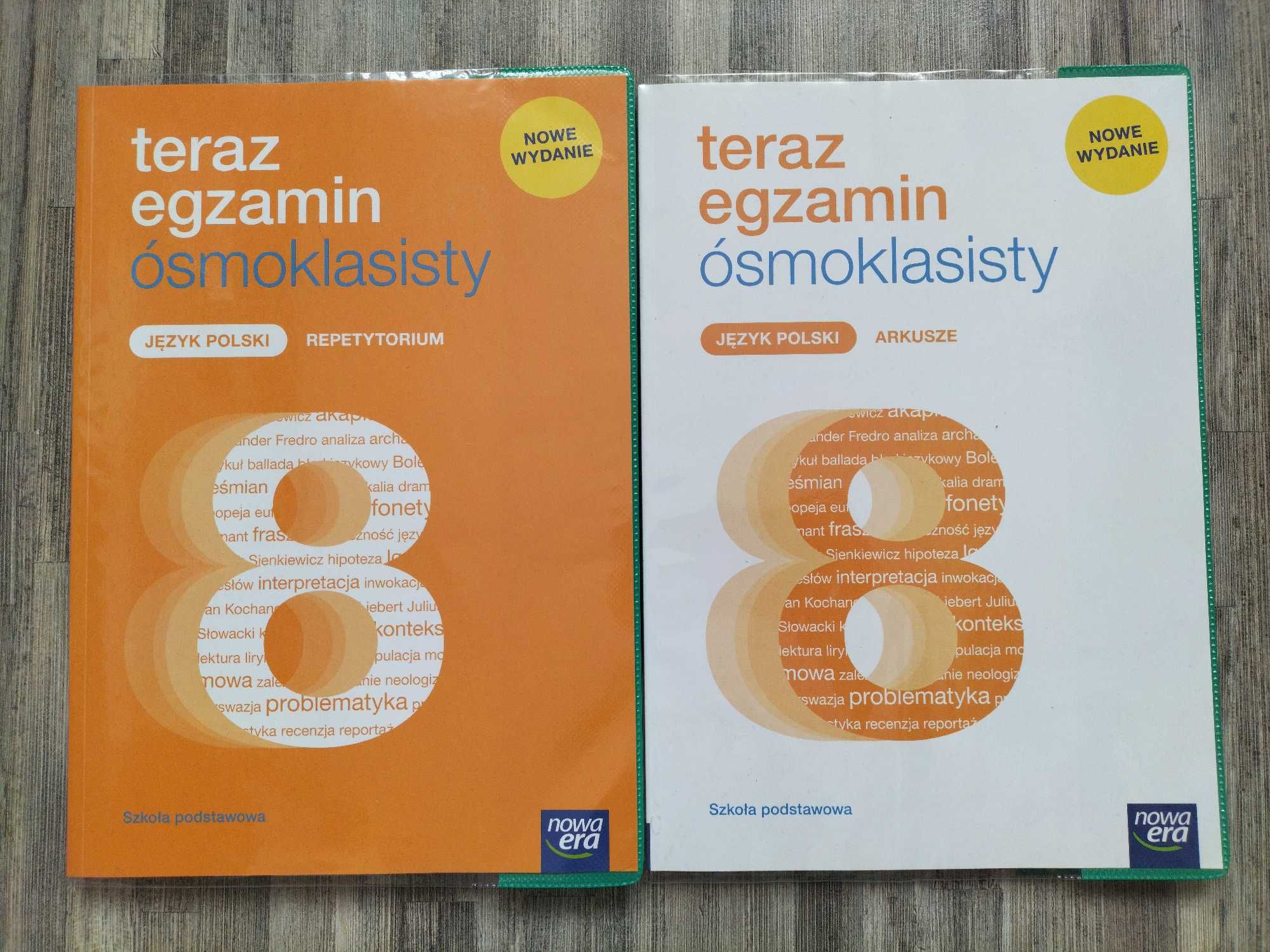 nowe arkusze język polski teraz egzamin ósmoklasisty 2022 pełna wersja