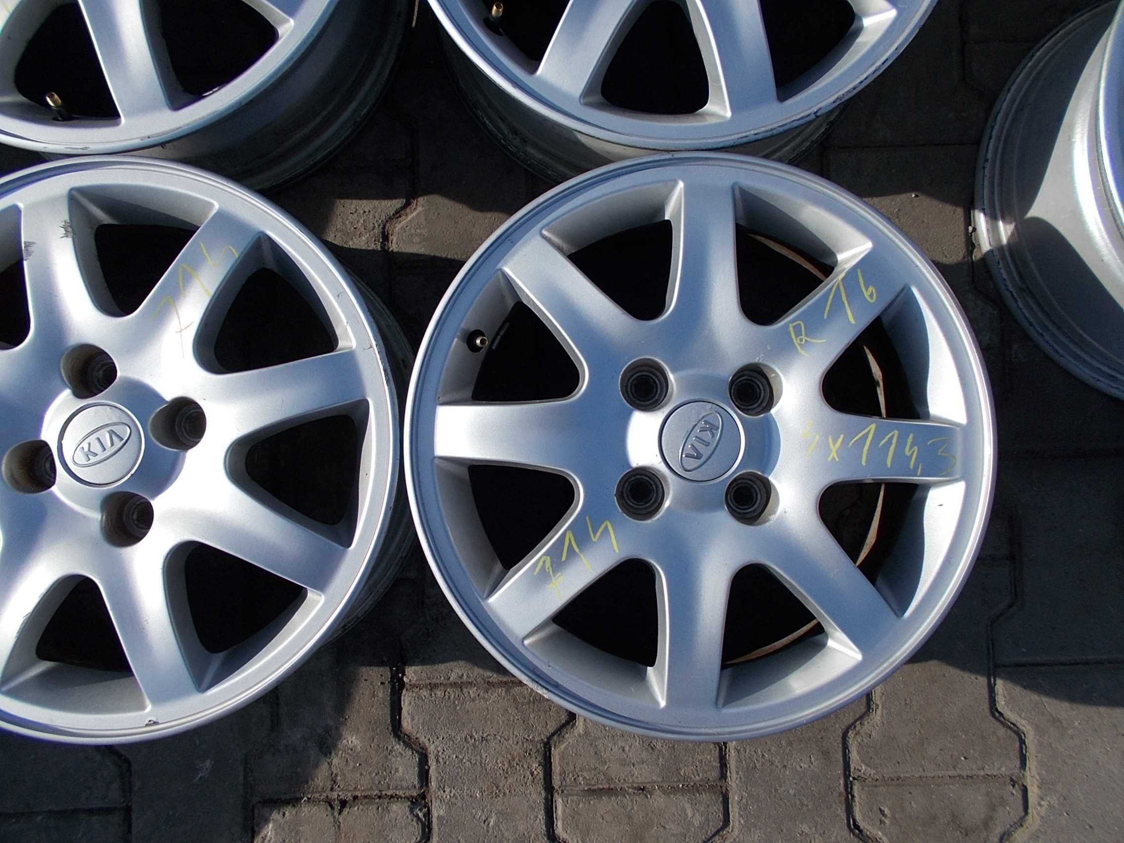 Felgi aluminiowe KIA  4x114,3  6Jx16  ET43  Nr.714