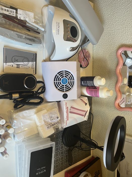 vendo kit de unha usado uma vez